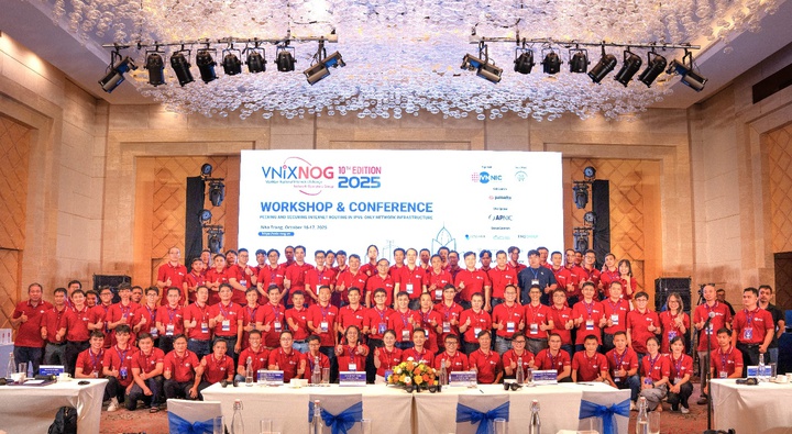 Hội nghị VNIX-NOG 2025 với chủ đề Peering 2.0: IPv6 Only và tự động hóa tiến tới bước nhảy đột phá cho Internet thế hệ tiếp theo - Ảnh 1.