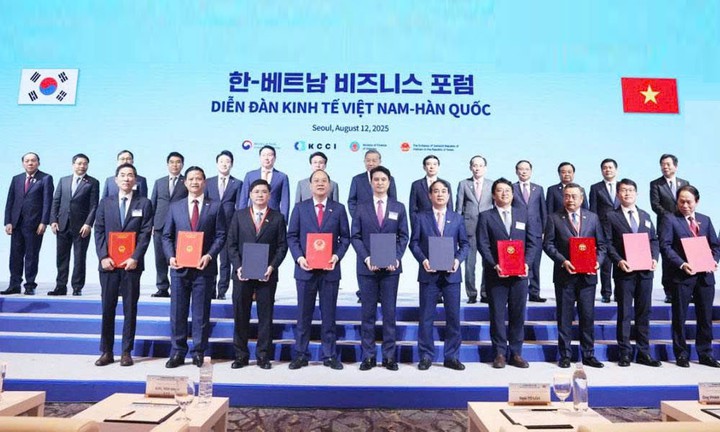 Nhiều thỏa thuận hợp tác về hạ tầng số, chuyển đổi số giữa doanh nghiệp Việt Nam và Hàn Quốc - Ảnh 1.