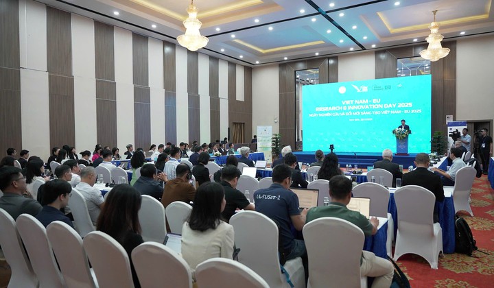 Thúc đẩy hợp tác nghiên cứu và đổi mới sáng tạo giữa Việt Nam và Liên minh châu Âu- Ảnh 1. Thúc đẩy hợp tác nghiên cứu và đổi mới sáng tạo giữa Việt Nam và Liên minh châu Âu- Ảnh 1.