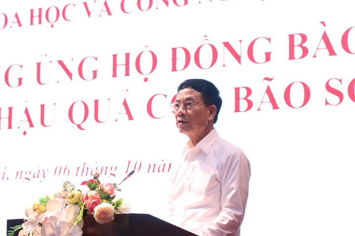 Bộ KH&CN phát động quyên góp, ủng hộ đồng bào vùng bão lũ- Ảnh 1.