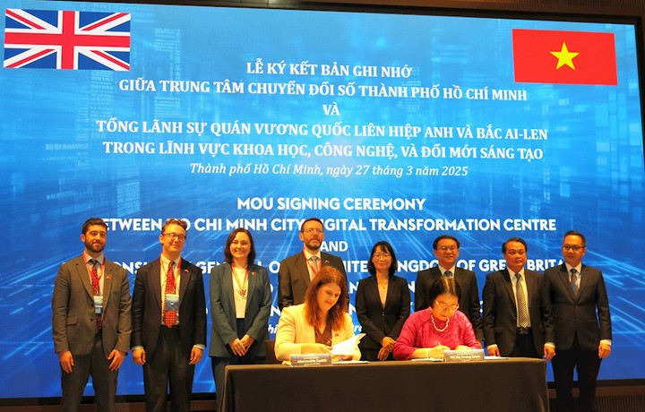 Nhiều cơ hội hợp tác công nghệ giữa Anh và Việt Nam - Ảnh 1.