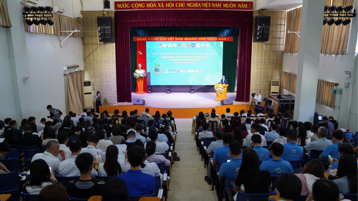 Hơn 300 đại biểu trong nước và quốc tế tham dự hội thảo về Phát triển bền vững trong bối cảnh chuyển đổi số - Ảnh 1.