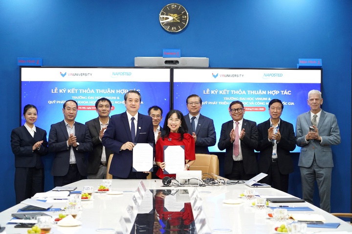 NAFOSTED - VinUni: Kết nối nghiên cứu KH&CN, thúc đẩy hệ sinh thái ĐMST quốc gia- Ảnh 4. NAFOSTED - VinUni: Kết nối nghiên cứu KH&CN, thúc đẩy hệ sinh thái ĐMST quốc gia- Ảnh 4.