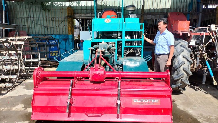 Người chế tạo hơn 50.000 thiết bị cơ giới sản xuất lúa- Ảnh 1.