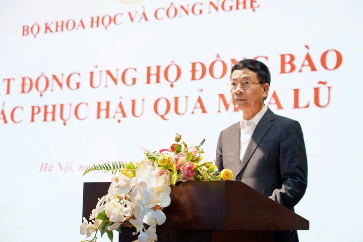 Từ trái tim đến hành động: Bộ KH&CN phát động ủng hộ đồng bào vùng lũ - Ảnh 1.