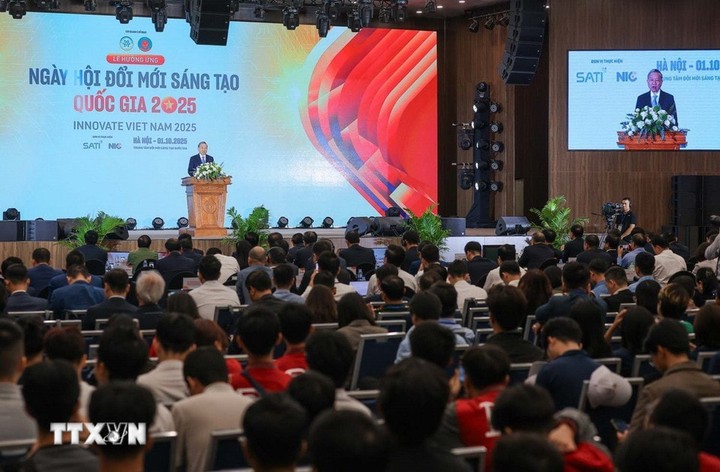 Tổng Bí thư Tô Lâm: Đổi mới sáng tạo cần được lan tỏa và thấm sâu vào đời sống xã hội - Ảnh 9.