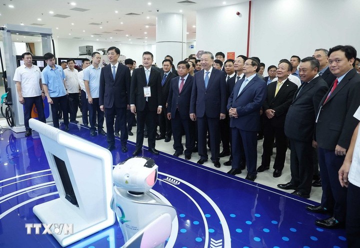 Tổng Bí thư Tô Lâm: Đổi mới sáng tạo cần được lan tỏa và thấm sâu vào đời sống xã hội - Ảnh 5.