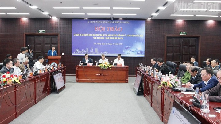 Đà Nẵng: Góp ý hoàn thiện Đề án về Chuyển đổi số, Đổi mới sáng tạo, Khoa học và công nghệ - Ảnh 1.