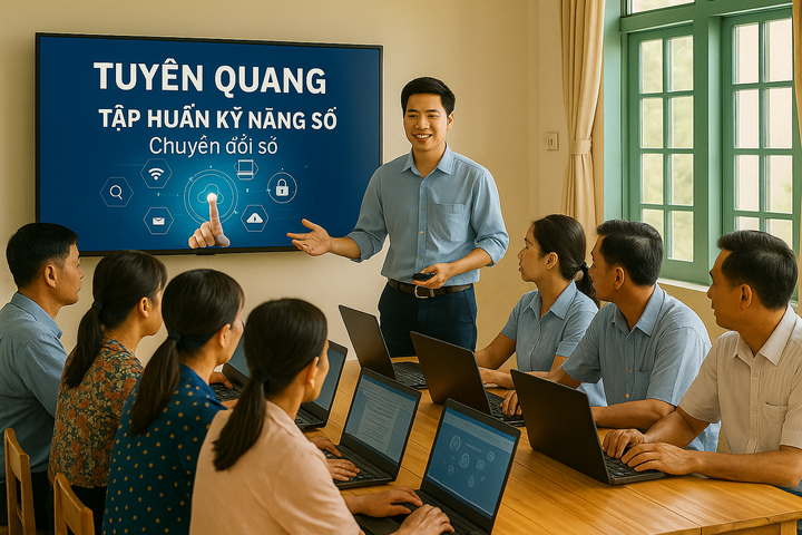 Phát triển nguồn nhân lực số – nền tảng bền vững cho chuyển đổi số ở Tuyên Quang- Ảnh 1.