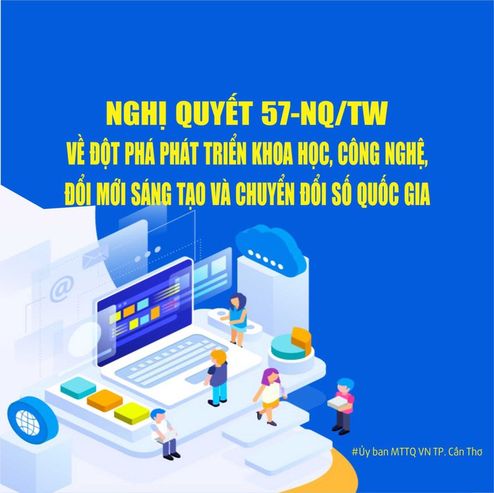 Nhiều giải ph&aacute;p triển khai thực hiện Nghị quyết 57 của Bộ Ch&iacute;nh trị - Ảnh 1.