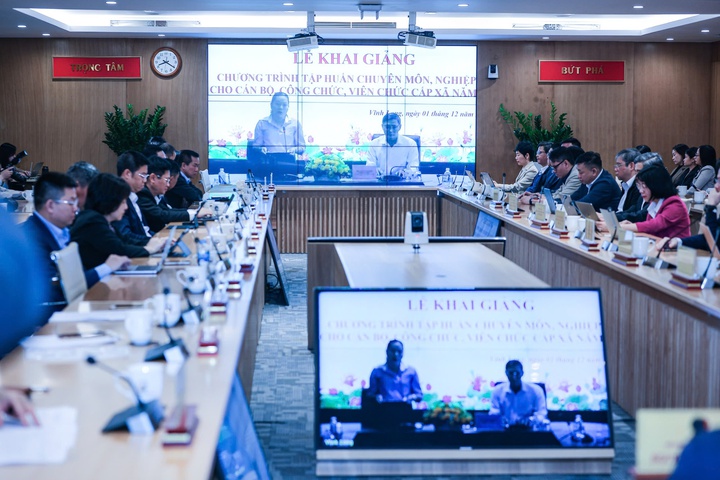 Bộ KH&CN mở khóa tập huấn trực tuyến cho cán bộ cấp xã - Ảnh 4.