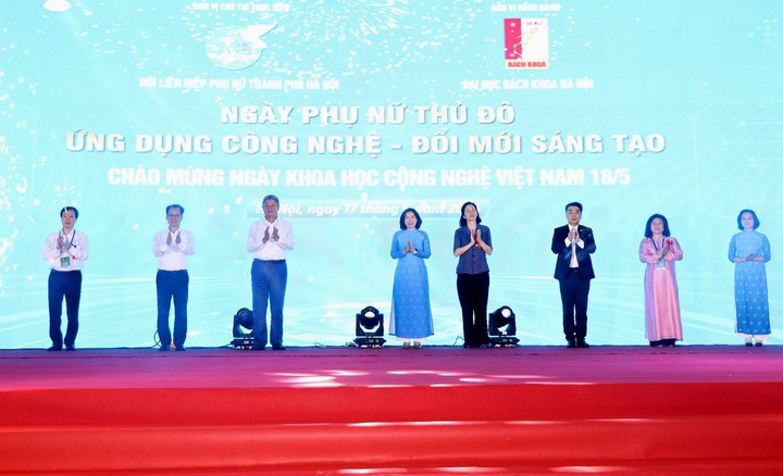 Ứng dụng c&ocirc;ng nghệ, n&acirc;ng cao quyền năng, khẳng định vị thế phụ nữ - Ảnh 2.