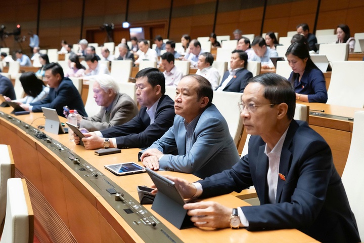 91,33% đại biểu t&aacute;n th&agrave;nh, Quốc hội th&ocirc;ng qua Luật sửa đổi, bổ sung một số điều của Luật Sở hữu tr&iacute; tuệ - Ảnh 4.