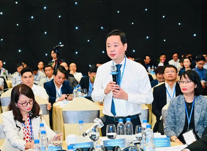 B&iacute; thư Th&agrave;nh ủy TPHCM Trần Lưu Quang đối thoại với cộng đồng khoa học c&ocirc;ng nghệ - Ảnh 5.