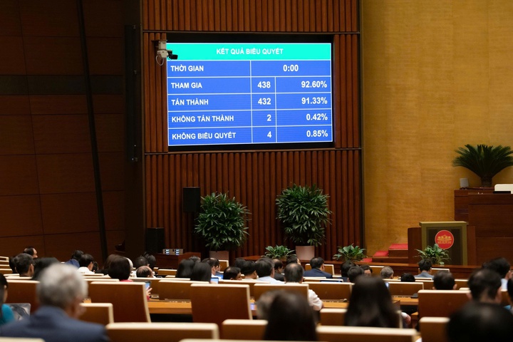 91,33% đại biểu t&aacute;n th&agrave;nh, Quốc hội th&ocirc;ng qua Luật sửa đổi, bổ sung một số điều của Luật Sở hữu tr&iacute; tuệ - Ảnh 2.