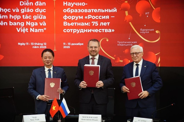 Viện H&agrave;n l&acirc;m Khoa học v&agrave; C&ocirc;ng nghệ Việt Nam khẳng định vai tr&ograve; n&ograve;ng cốt trong hợp t&aacute;c khoa học Việt-Nga - Ảnh 4.