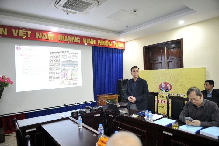 Nghiệm thu nhiệm vụ khoa học và công nghệ cấp quốc gia: “Nghiên cứu xây dựng hệ thống tự động báo tin nhanh động đất khu vực miền Bắc Việt Nam”, mã số: ĐTĐL.CN-50/21 - Ảnh 1.