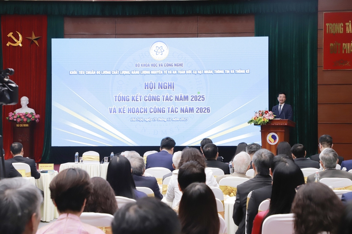 Bộ trưởng Nguyễn Mạnh H&ugrave;ng: Dữ liệu, ti&ecirc;u chuẩn v&agrave; an to&agrave;n hạt nh&acirc;n l&agrave; nền m&oacute;ng cho ph&aacute;t triển KH&CN- Ảnh 1.