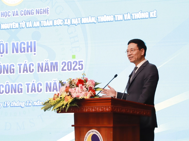 Bộ trưởng Nguyễn Mạnh H&ugrave;ng: Dữ liệu, ti&ecirc;u chuẩn v&agrave; an to&agrave;n hạt nh&acirc;n l&agrave; nền m&oacute;ng cho ph&aacute;t triển KH&CN- Ảnh 5.