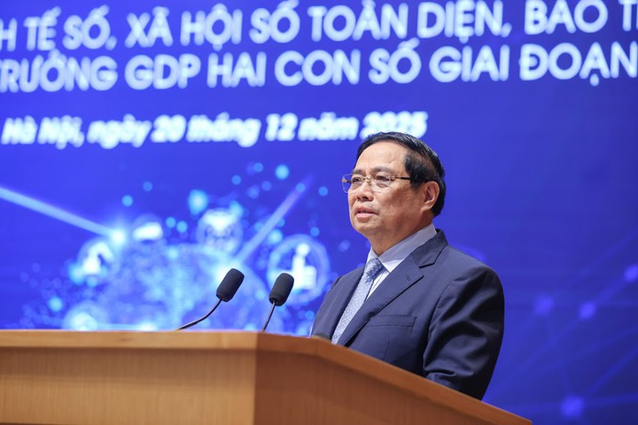 Kinh tế số, x&atilde; hội số l&agrave; con đường tất yếu để tạo đột ph&aacute; tăng trưởng GDP hai con số- Ảnh 1.