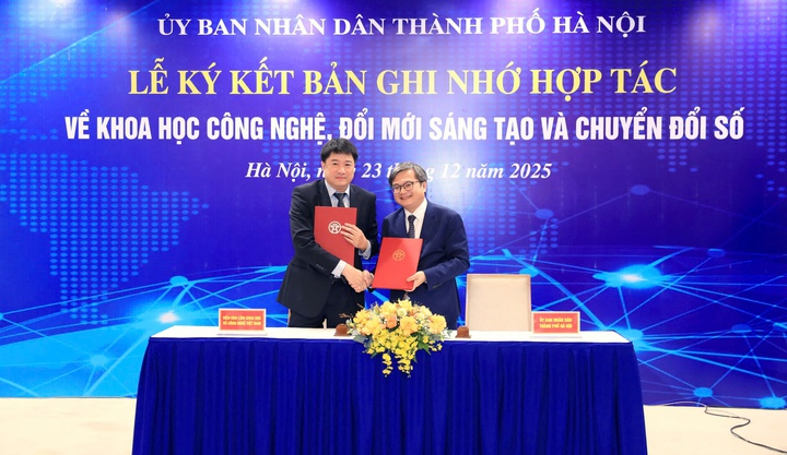 Bộ KH&CN đồng h&agrave;nh c&ugrave;ng H&agrave; Nội th&uacute;c đẩy khoa học, c&ocirc;ng nghệ, đổi mới s&aacute;ng tạo v&agrave; chuyển đổi số- Ảnh 2.