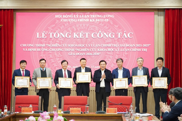 Chương tr&igrave;nh &ldquo;Nghi&ecirc;n cứu khoa học l&yacute; luận ch&iacute;nh trị giai đoạn 2021-2025&rdquo;: Ghi dấu chặng đường nghi&ecirc;n cứu l&yacute; luận ch&iacute;nh trị phục vụ Đại hội XIV- Ảnh 5.