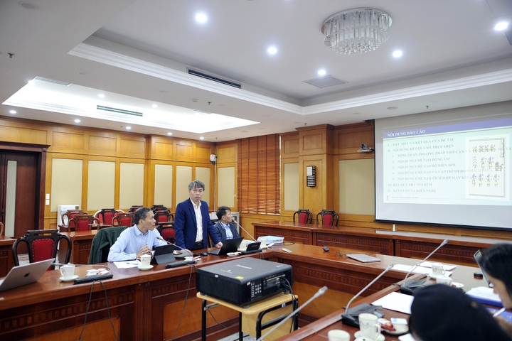 Nghiệm thu nhiệm vụ mã số ĐTĐL.CN.33/23 - Ảnh 1.