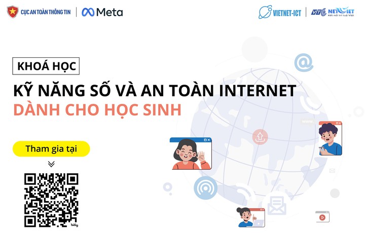 Khai giảng khóa học "Kỹ năng số và an toàn Internet dành cho học sinh" - Ảnh 1.