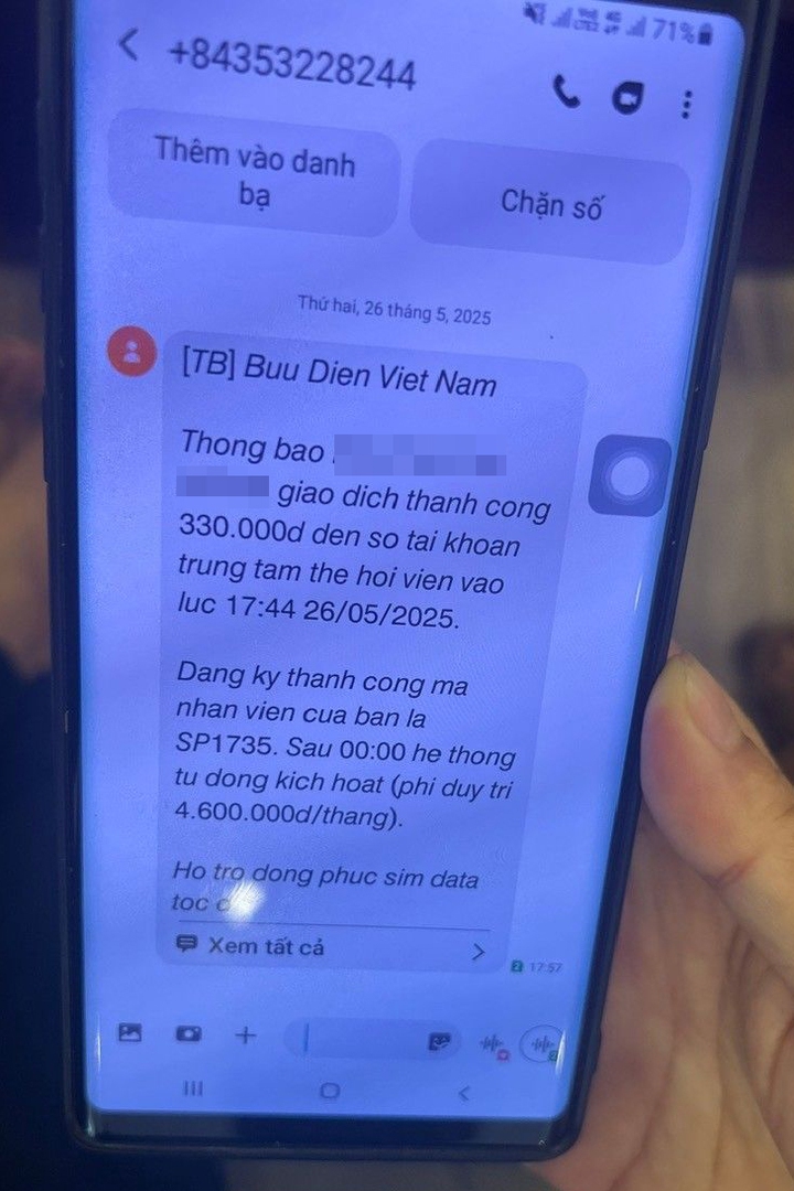 Cảnh báo khẩn: lừa đảo mạo danh Bưu điện Việt Nam kích hoạt “thẻ hội viên” nhằm chiếm đoạt tài sản - Ảnh 1.