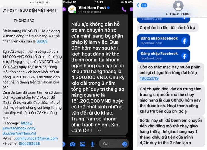 Cảnh báo khẩn: lừa đảo mạo danh Bưu điện Việt Nam kích hoạt “thẻ hội viên” nhằm chiếm đoạt tài sản - Ảnh 2.