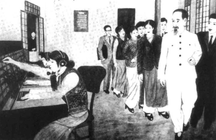 70 năm Bác Hồ thăm Bưu điện Trung ương Bờ Hồ: Dấu ấn của Vị cha già! - Ảnh 1.