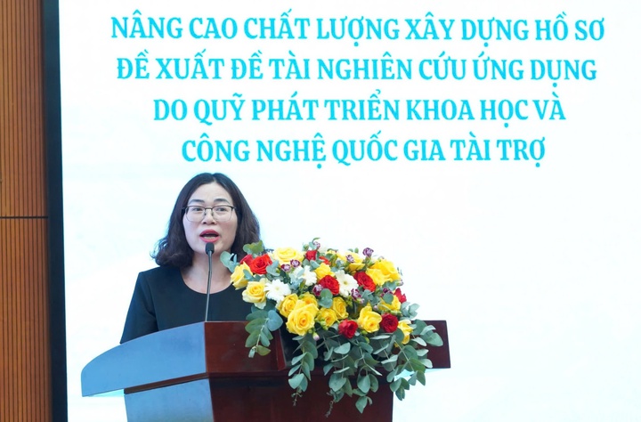 Tạo đột phá trong tài trợ nghiên cứu ứng dụng: Nâng cao chất lượng xây dựng hồ sơ đề xuất - Ảnh 5.