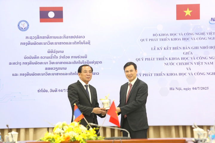 Việt Nam - Lào thúc đẩy hợp tác nghiên cứu KH,CN&ĐMST: Hướng tới hệ sinh thái KH&CN bền vững và số hóa toàn diện - Ảnh 7.