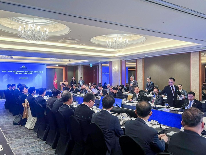 CMC đề xuất 5 sáng kiến chiến lược tại toạ đàm hợp tác khoa học công nghệ Việt Nam - Hàn Quốc - Ảnh 1.
