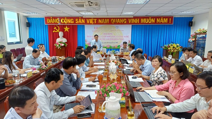 Lĩnh vực KH&CN g&oacute;p phần quan trọng trong vận h&agrave;nh ch&iacute;nh quyền hai cấp tỉnh Đồng Th&aacute;p - Ảnh 1.