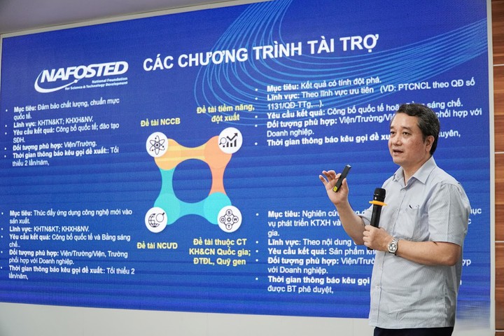 NAFOSTED hỗ trợ doanh nghiệp tiếp cận nguồn tài trợ thực hiện nhiệm vụ KH&CN cấp quốc gia- Ảnh 4.