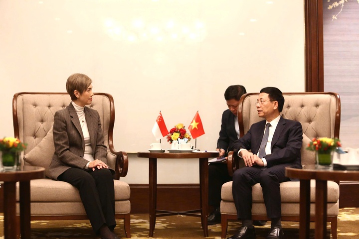 Việt Nam &ndash; Singapore th&uacute;c đẩy hợp t&aacute;c số theo hướng kết quả cụ thể, đo lường được- Ảnh 1.