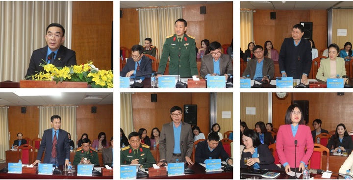 Khối thi đua c&aacute;c C&ocirc;ng đo&agrave;n ng&agrave;nh Trung ương đẩy mạnh phong tr&agrave;o thi đua, hướng tới những hoạt động thiết thực- Ảnh 3.