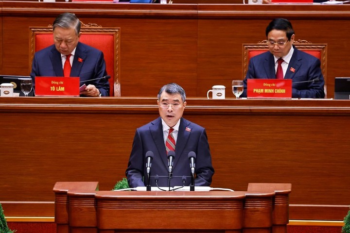 C&ocirc;ng bố kết quả bầu cử Ban Chấp h&agrave;nh Trung ương Đảng kh&oacute;a XIV- Ảnh 2.