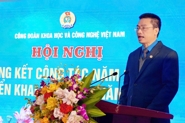 C&ocirc;ng đo&agrave;n KH&CN Việt Nam: Đổi mới mạnh mẽ, lấy chuyển đổi số v&agrave; ph&aacute;t triển nguồn nh&acirc;n lực l&agrave;m trọng t&acirc;m- Ảnh 1.