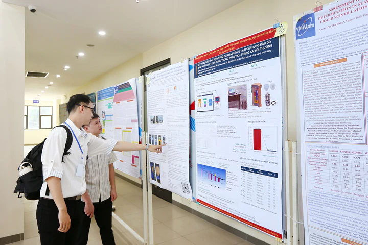Hội nghị Khoa học và Công nghệ hạt nhân cán bộ trẻ ngành năng lượng nguyên tử lần thứ IX- Ảnh 4.