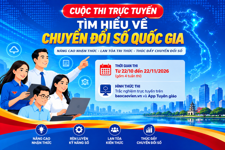 Hà Tĩnh phát động Cuộc thi trực tuyến tìm hiểu chuyển đổi số quốc gia- Ảnh 1.