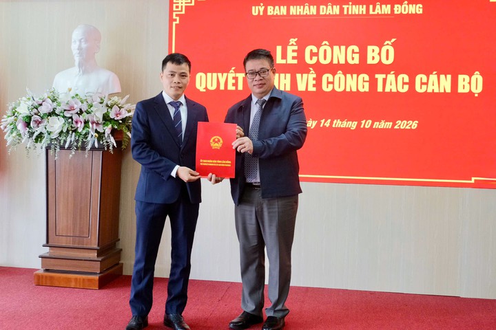 L&acirc;m Đồng bổ nhiệm &ocirc;ng Nguyễn Đức Mạnh giữ chức Ph&oacute; Gi&aacute;m đốc Sở Khoa học v&agrave; C&ocirc;ng nghệ- Ảnh 1.