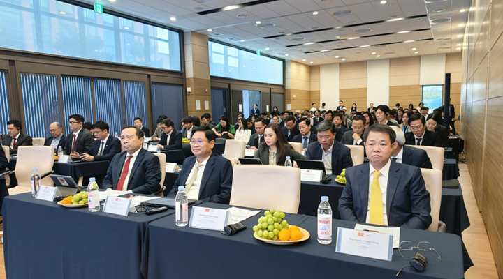 Bộ trưởng Vũ Hải Quân: Doanh nghiệp Việt - Hàn cần chuyển từ gia công sang đồng sáng tạo - Ảnh 2.