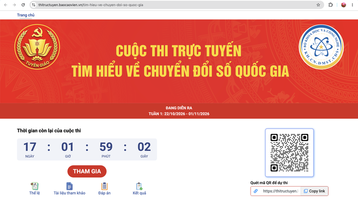 Lan tỏa kiến thức, kỹ năng số qua Cuộc thi tìm hiểu về chuyển đổi số quốc gia- Ảnh 1.
