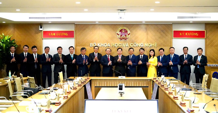 Bộ trưởng Bộ KH&CN: Hợp t&aacute;c phải tạo ra kết quả thực chất - Ảnh 5.