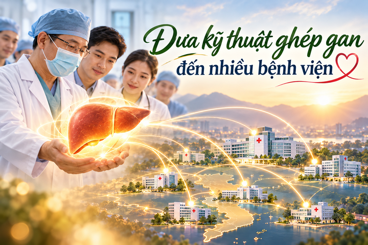 Hành trình đưa kỹ thuật ghép gan đến nhiều bệnh viện- Ảnh 1.