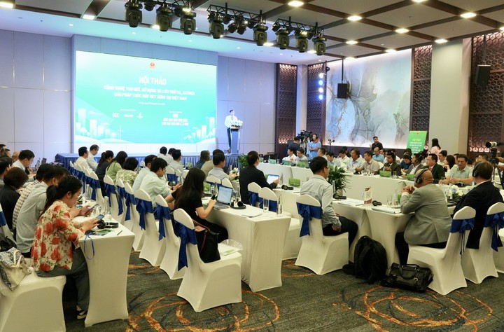 Th&uacute;c đẩy nghi&ecirc;n cứu, ứng dụng c&ocirc;ng nghệ thu giữ v&agrave; lưu trữ CO₂ tại Việt Nam- Ảnh 8.