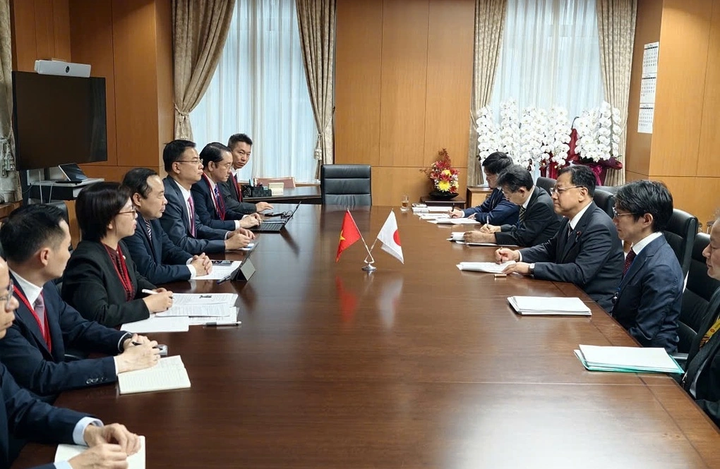 Bộ trưởng Vũ Hải Qu&acirc;n đề xuất ba nh&oacute;m hợp t&aacute;c về đ&agrave;o tạo, nghi&ecirc;n cứu v&agrave; c&ocirc;ng nghệ với Nhật Bản- Ảnh 2.