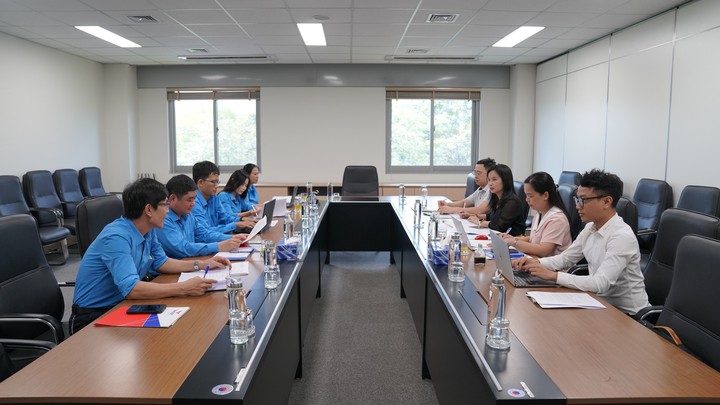 Công đoàn VKIST tiếp Đoàn giám sát của Công đoàn Khoa học và Công nghệ Việt Nam - Ảnh 1.